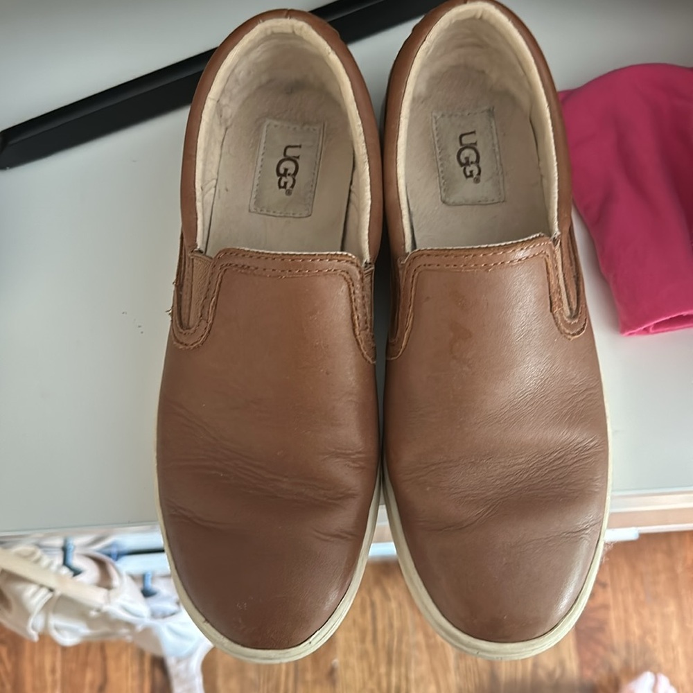 Ugg kitlyn slip on sneaker in chestnut size 8
